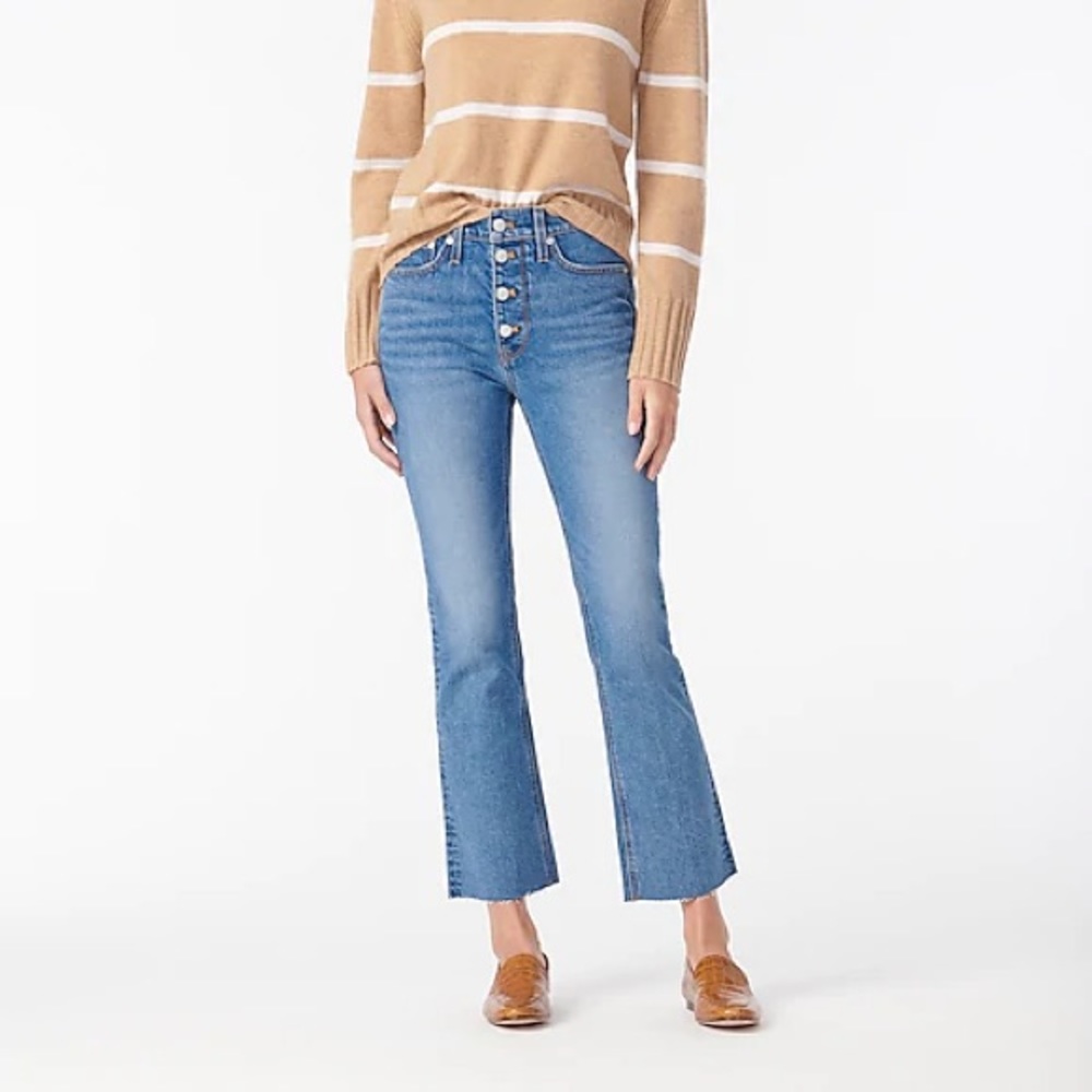 Flare Crop Jeans